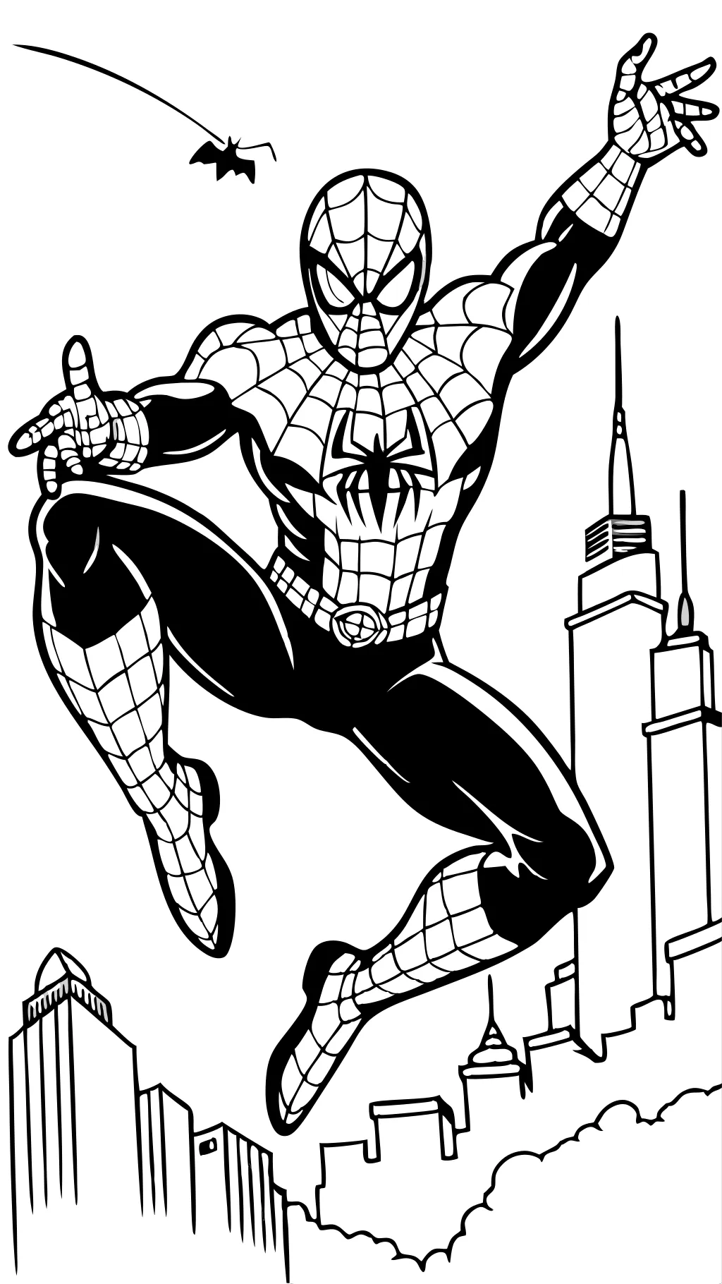 spider-man coloring pages